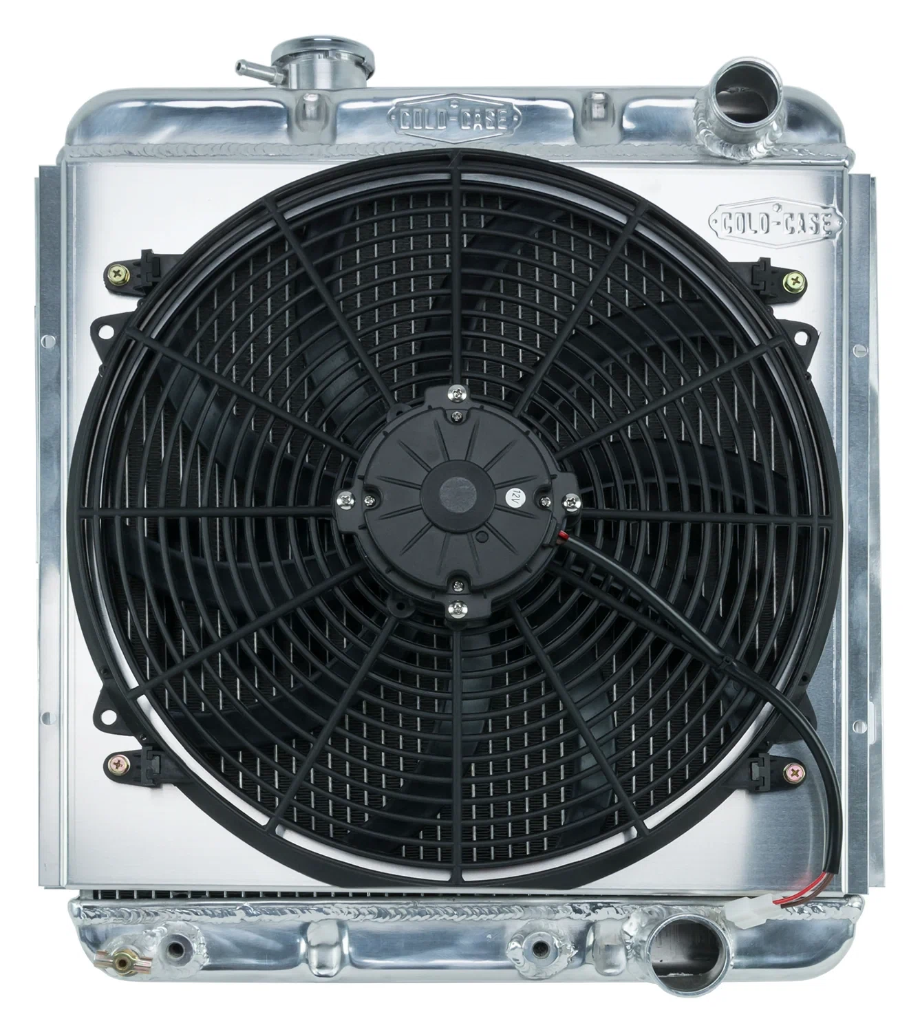 65-66 Ford Mustang 289 Aluminum Performance Radiator And 16 Inch Fan Kit MT